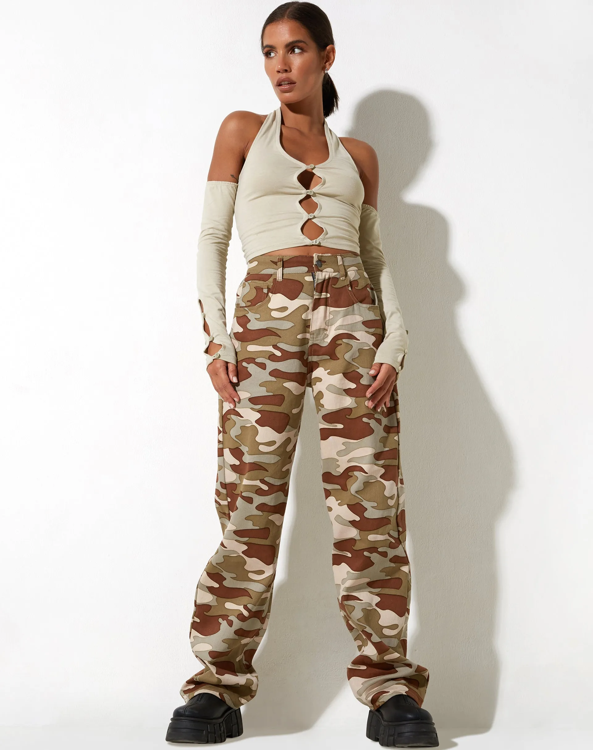 Parallel Jeans in Camo