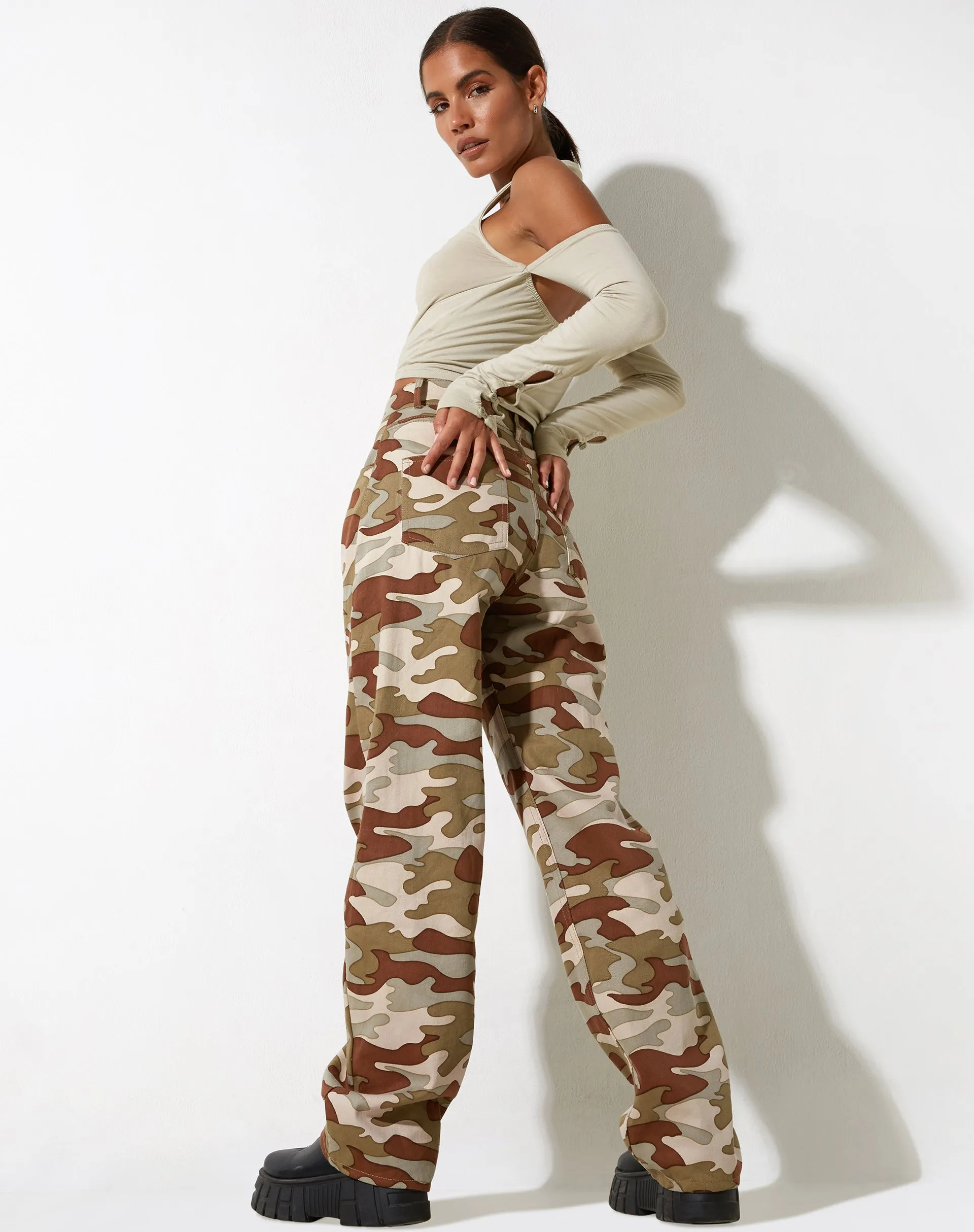 Parallel Jeans in Camo