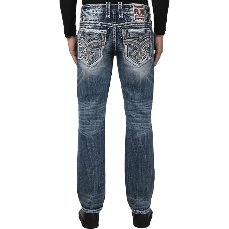 Rock Revival Men's Baxter J211 Straight Jeans