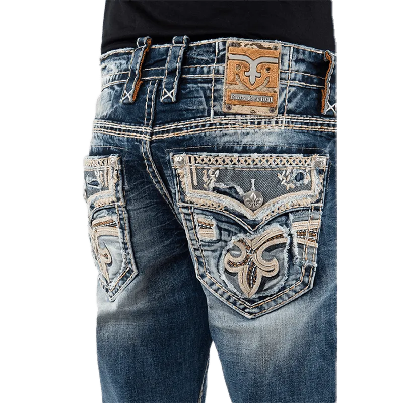 Rock Revival Men's Matlock A202r Alt Straight Jean