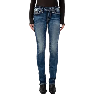 Rock Revival Women's Star Fish Straight Jeans