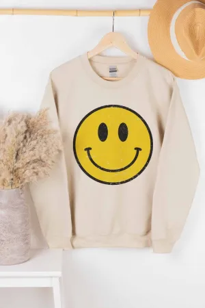 SMILEY SWEATSHIRT PLUS SIZE