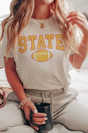 STATE FOOTBALL GRAPHIC TEE