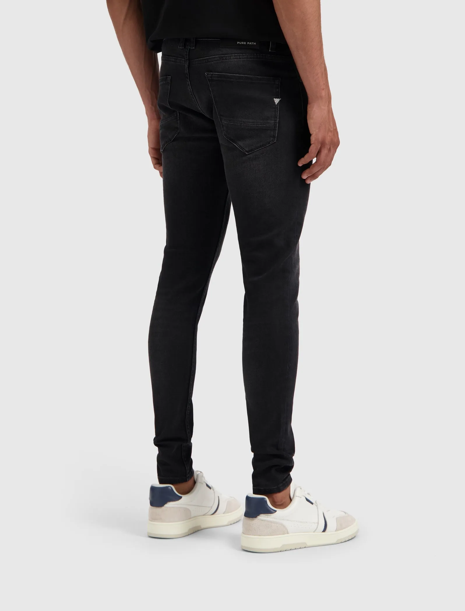 The Dylan Super Skinny Jeans | Denim Dark Grey