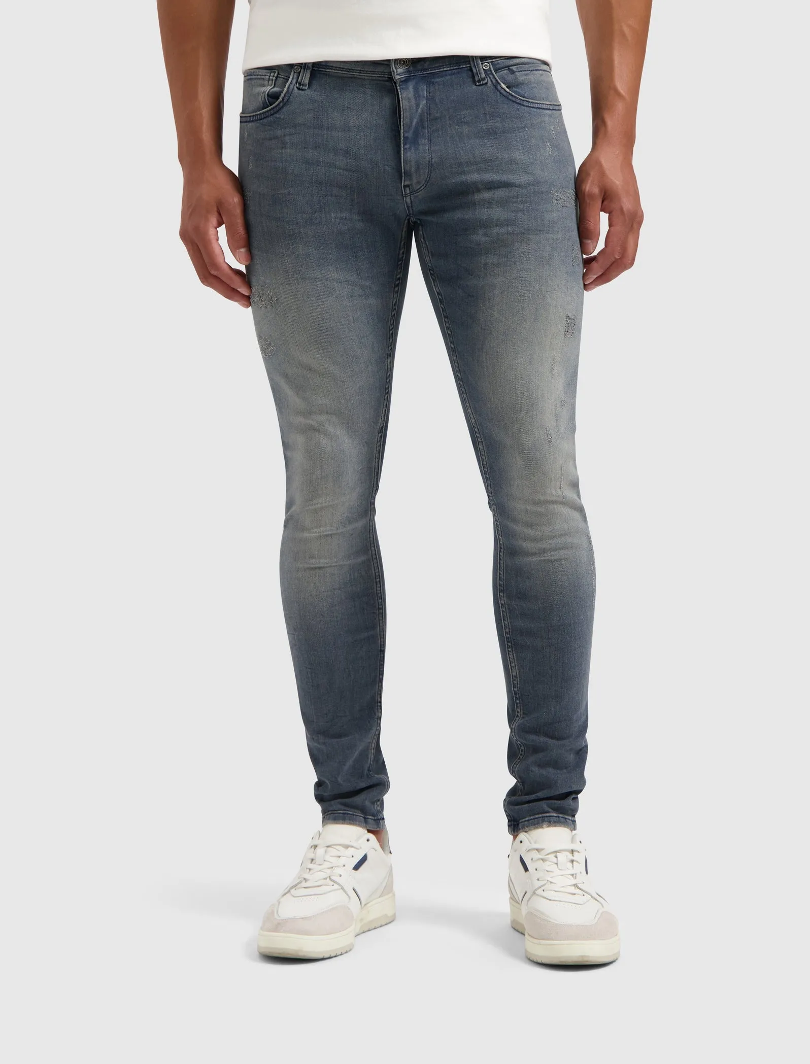 The Jone Skinny Fit Jeans | Denim Blue Grey