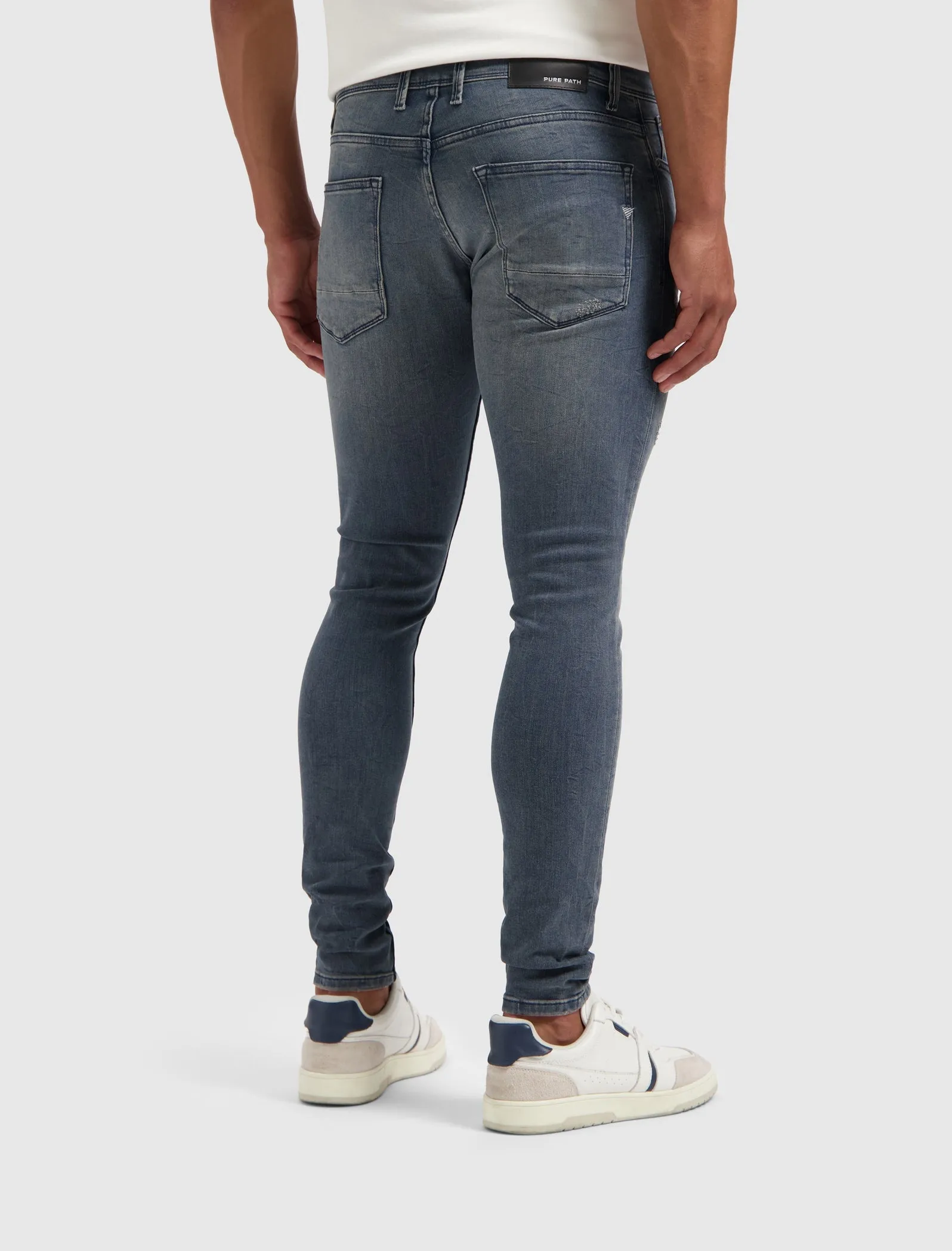 The Jone Skinny Fit Jeans | Denim Blue Grey