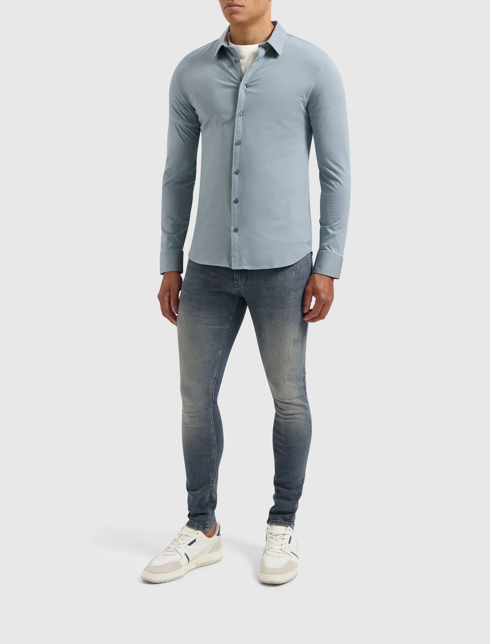 The Jone Skinny Fit Jeans | Denim Blue Grey