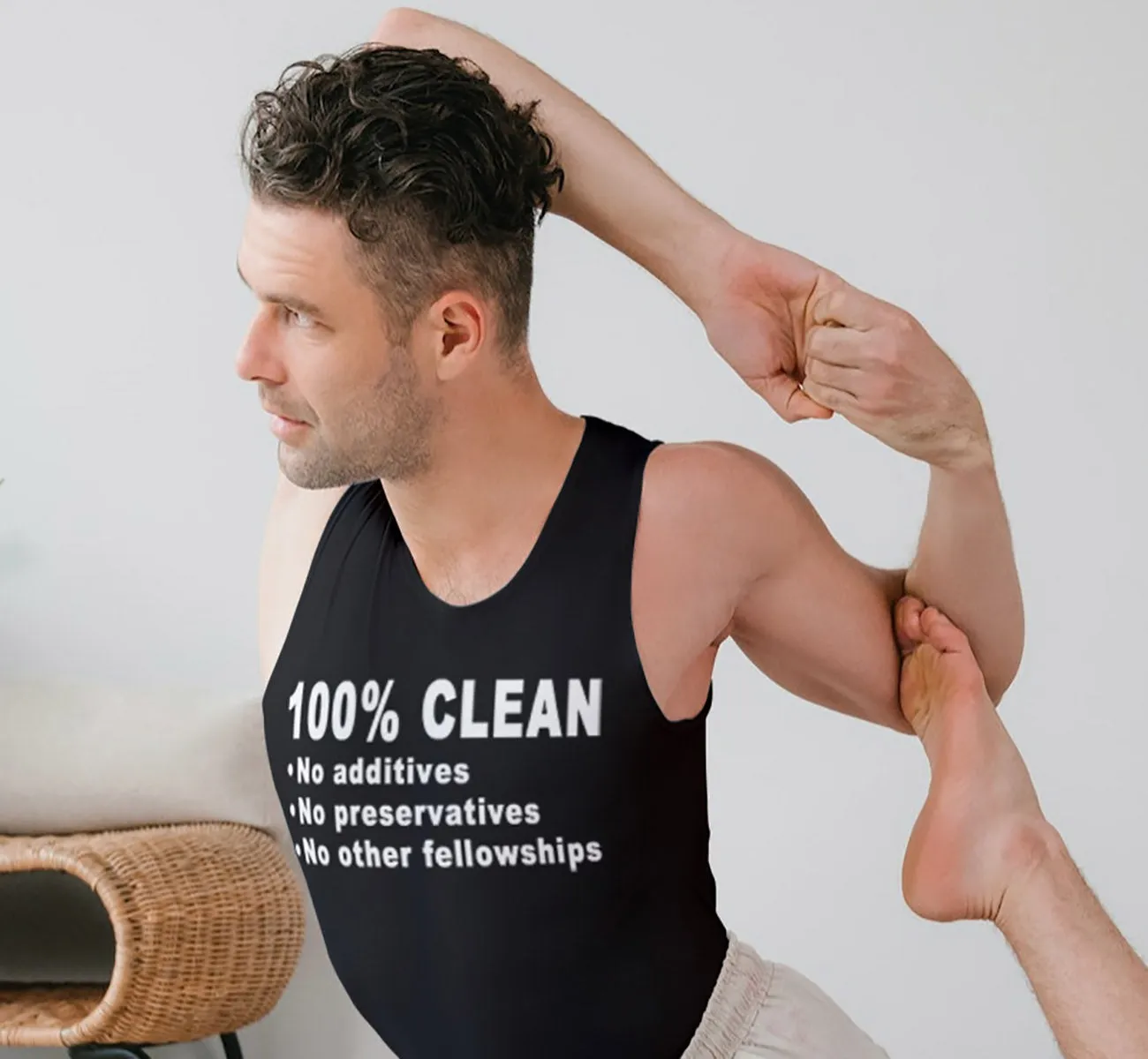 utt- 100% Clean Unisex Tank Tops