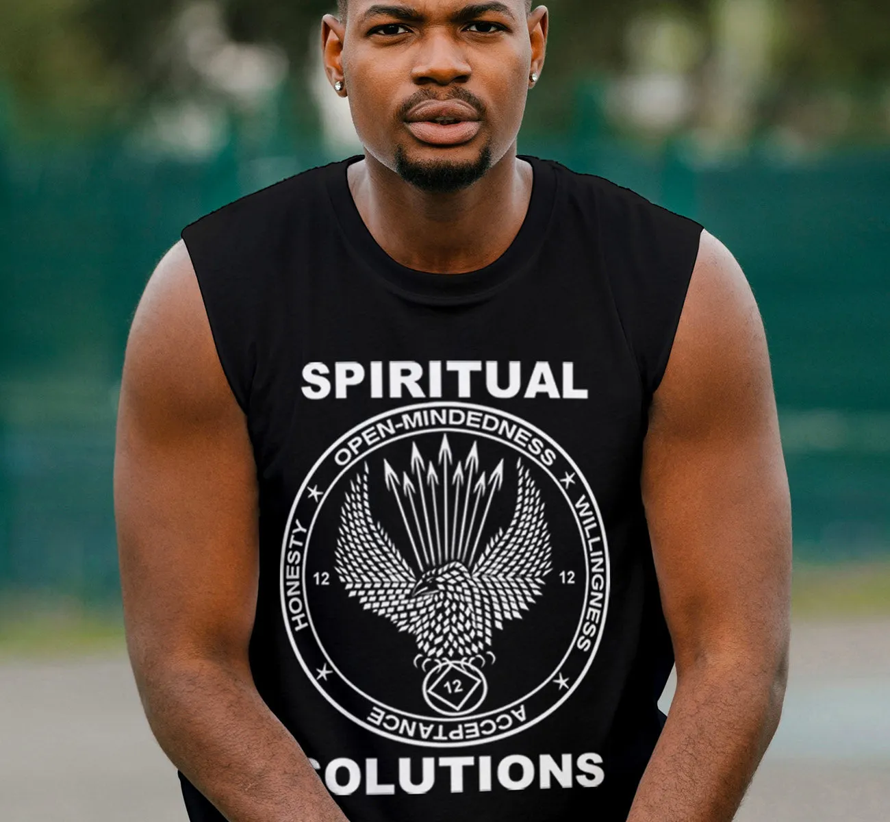 utt- Spiritual Solutions Unisex Tank Tops