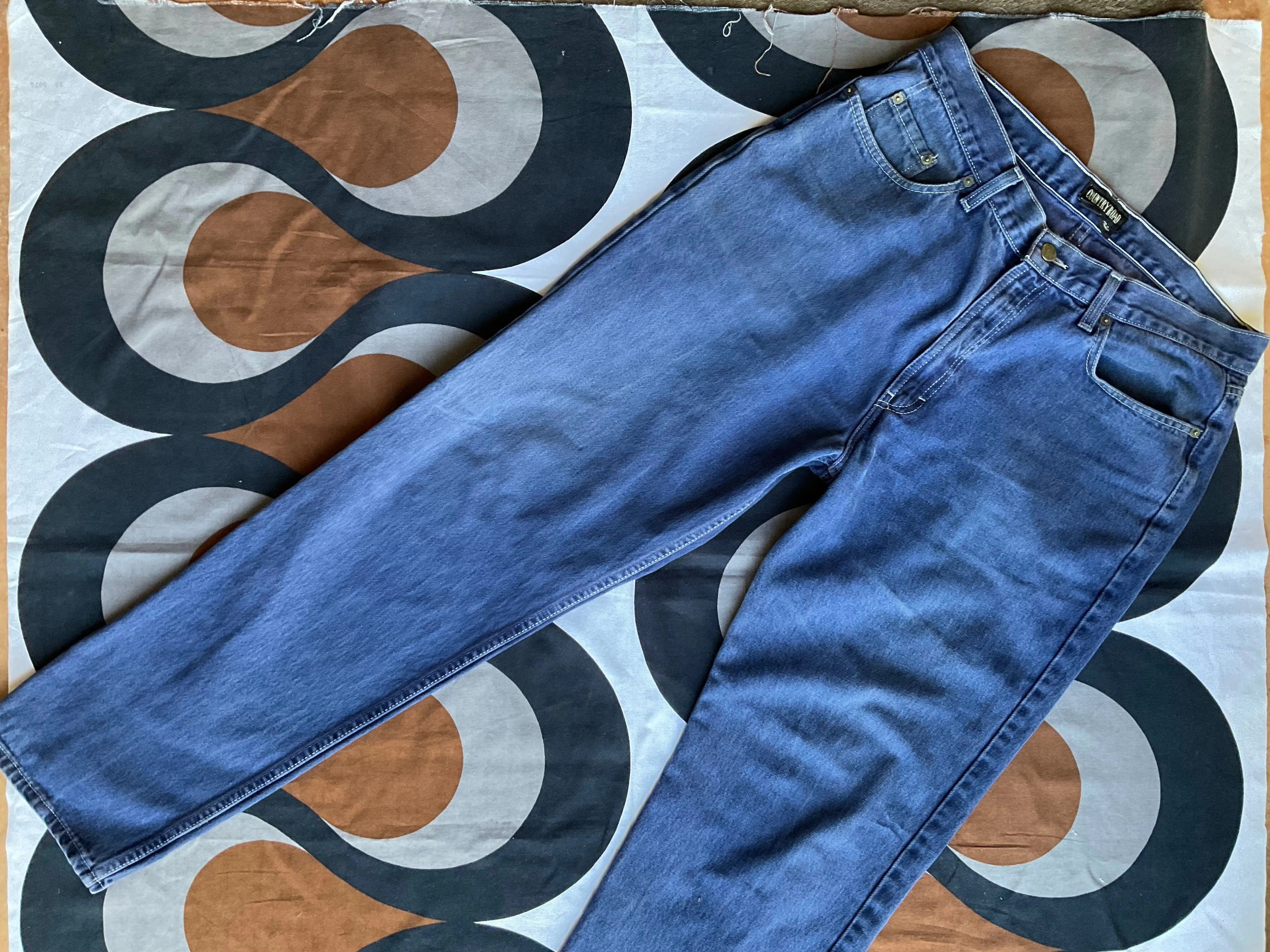 Vintage Country Road denim jeans, 36”