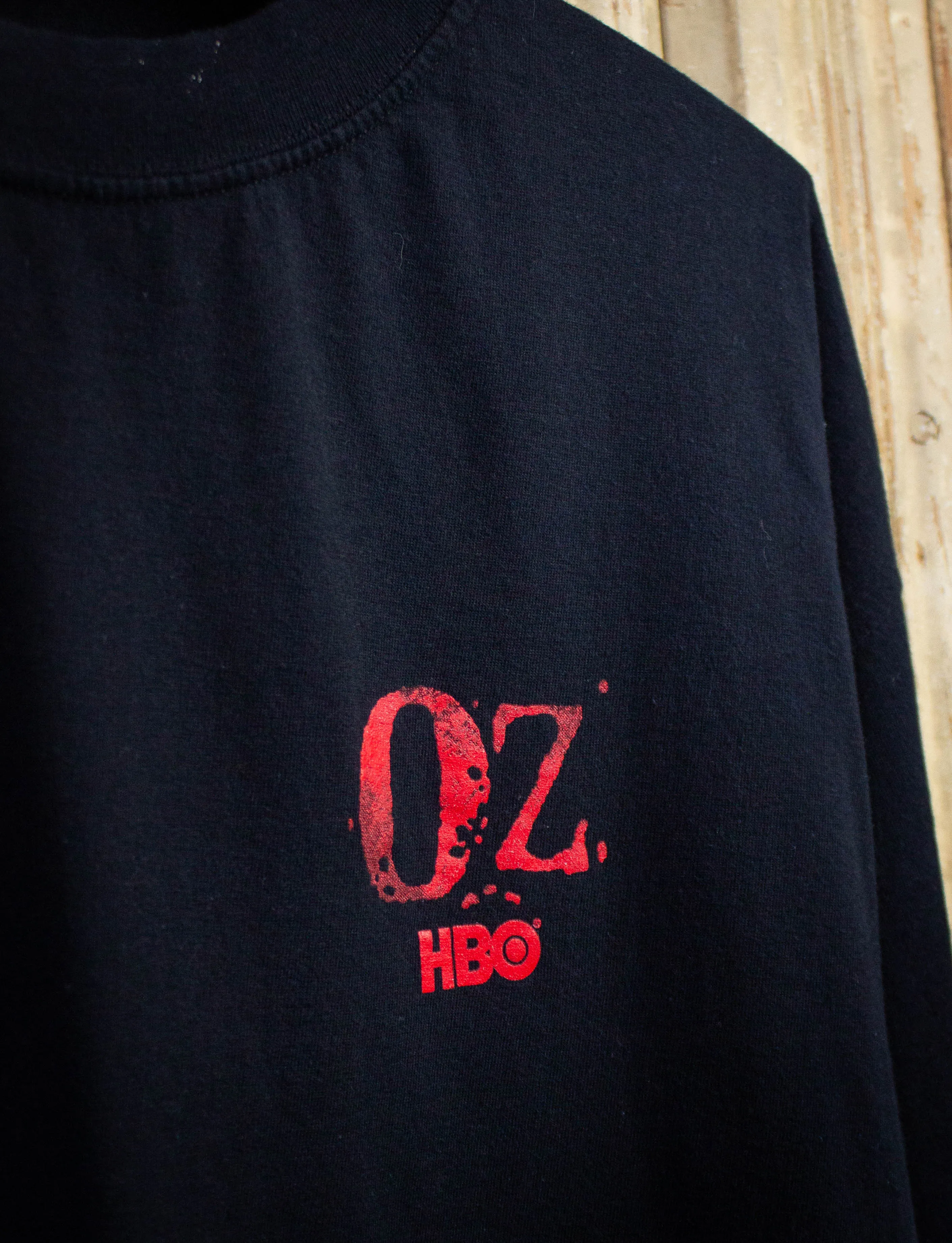 Vintage OZ Watch Your Back Graphic T-Shirt 2000s XL