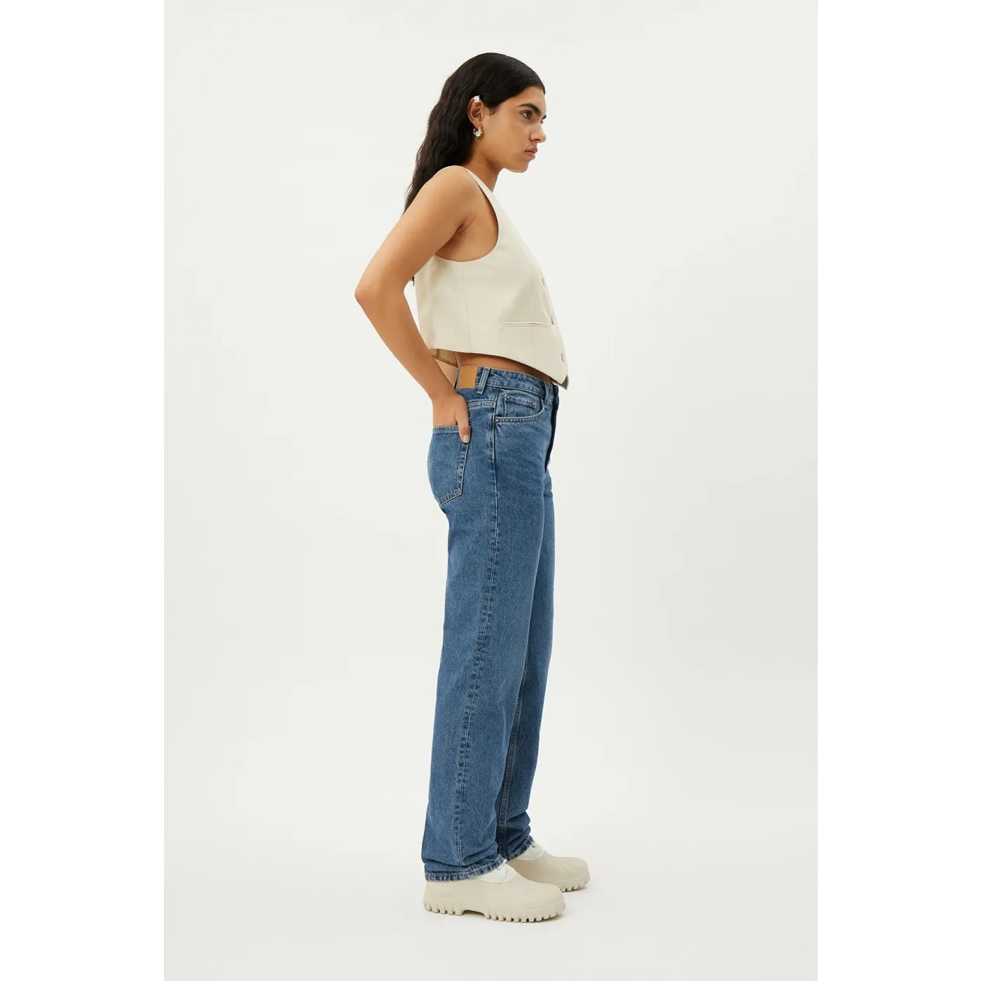 WD High Straight Jeans