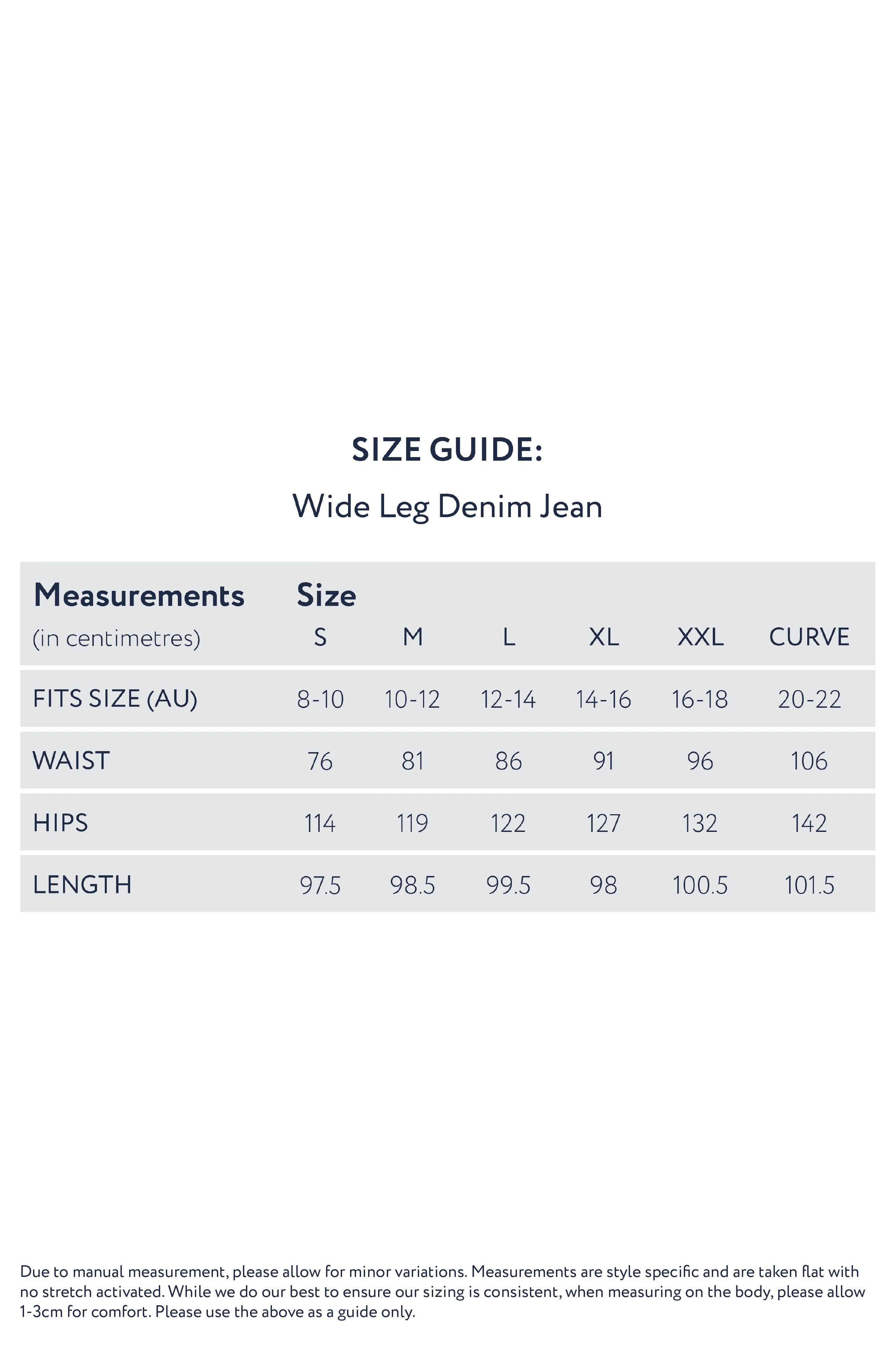 Wide Leg Jean | Light Denim