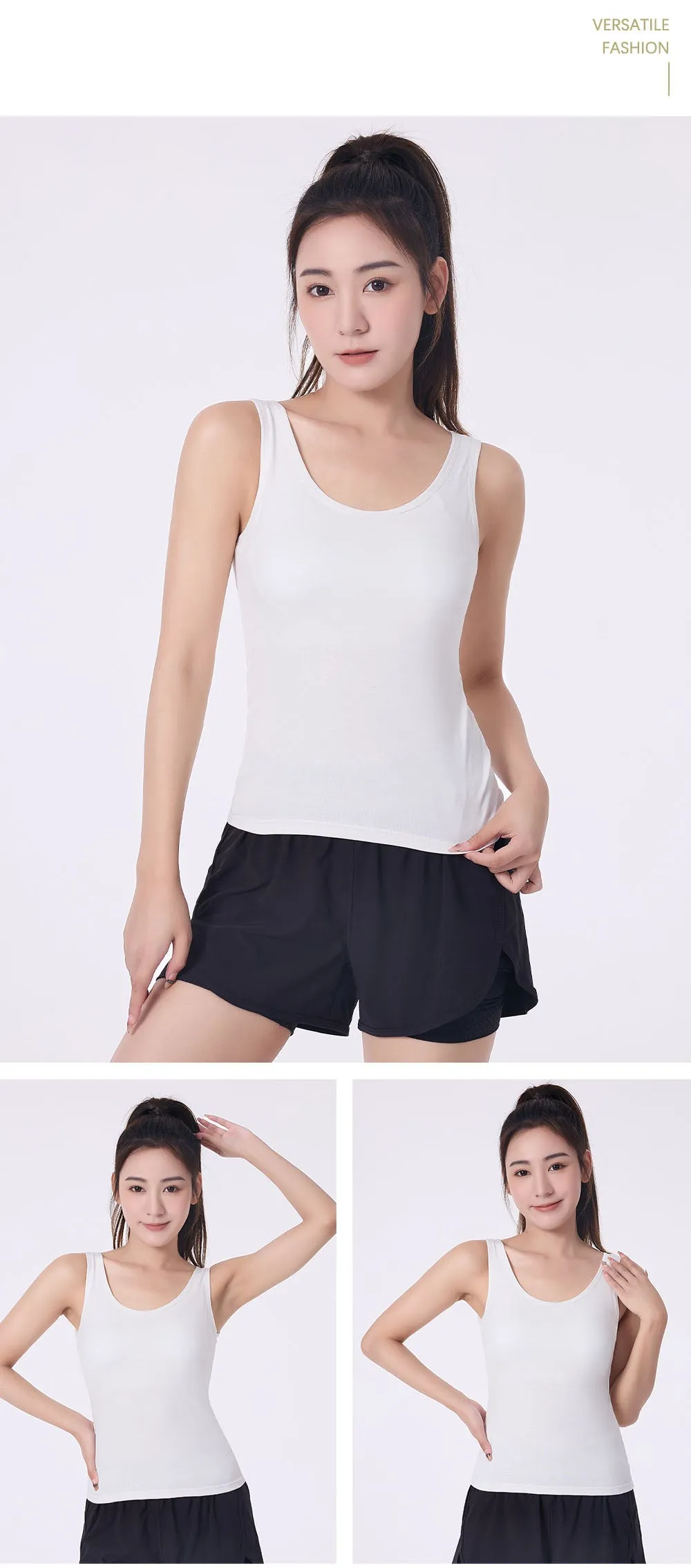 Women's Summer Camisole Bra Vest